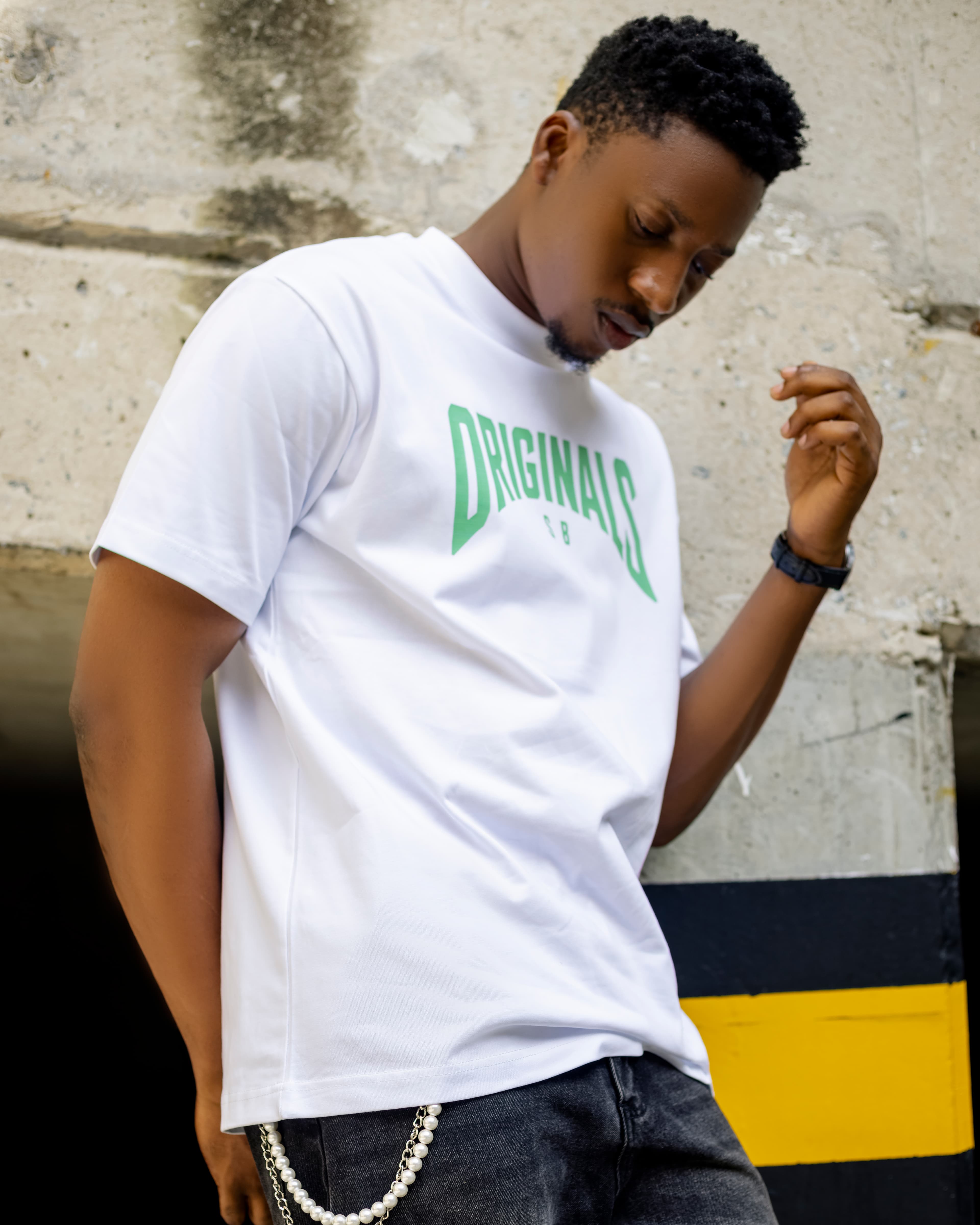 SB Originals Tee Editorial Model Full Body